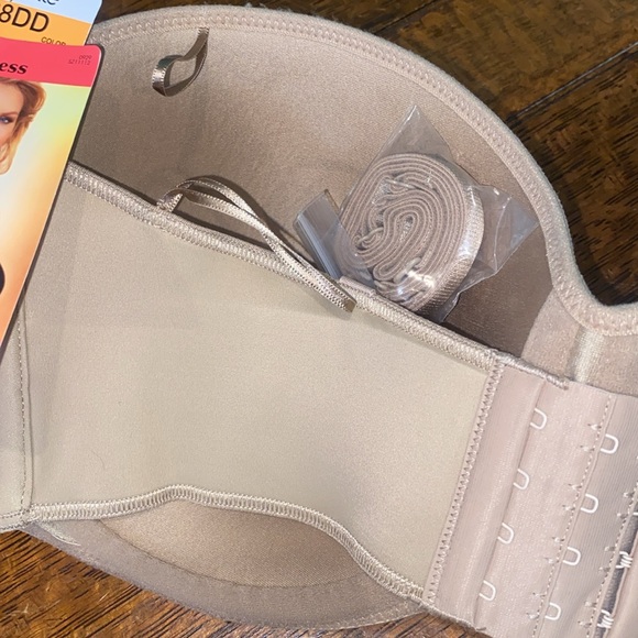 NWT Lilyette Convertible strapless bra. Size 38DD - Picture 7 of 8